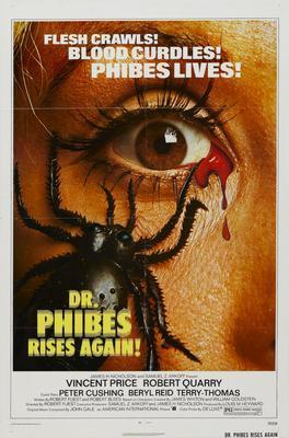 Dr Phibes Rises Again Movie Poster Metal Poster Choose Style The Poster Depot