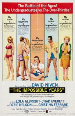 Impossible Years poster 16x24