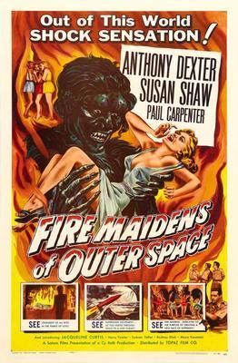 Fire Maidens Of Outer Space poster 16x24