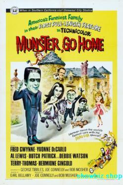 Munster Go Home poster 16x24