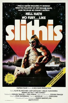 Slithis movie poster Metal Print 8in x 12in