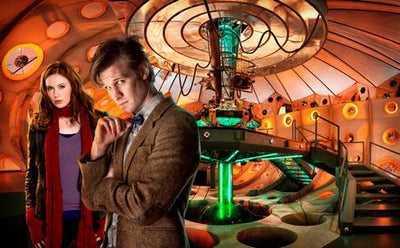 Matt Smith Karen Gillan Dr. Who Poster Tardis #2 27"x40" The Poster Depot