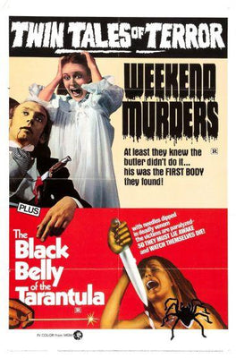Weekend Murders Combo poster 27in x 40in The Poster Depot
