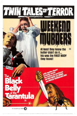 Weekend Murders Combo poster 24in x 36in The Poster Depot