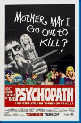 Psychopath The poster 16x24 The Poster Depot
