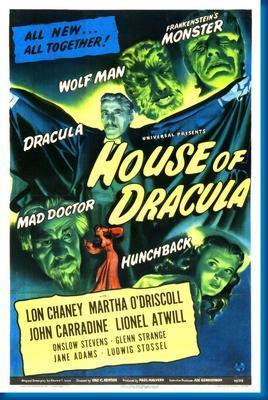 House Of Dracula poster