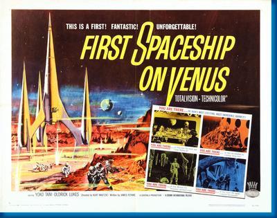 First Spaceship On Venus poster 27x40 The Poster Depot