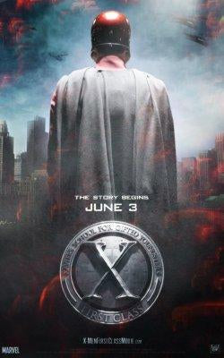X-Men First Class Metal Print 8in x 12in The Poster Depot