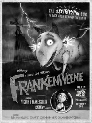 Frankenweenie poster for sale cheap United States USA