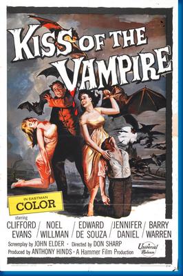 Kiss Of The Vampire poster for sale cheap United States USA
