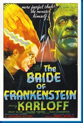 Bride Of Frankenstein Poster 27"x40" The Poster Depot