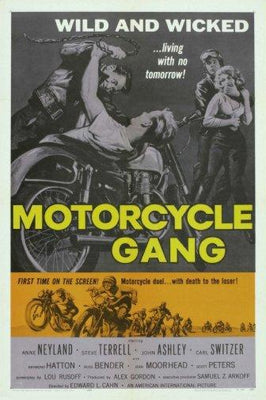 Motorcycle Gang poster 16inx24in Poster
