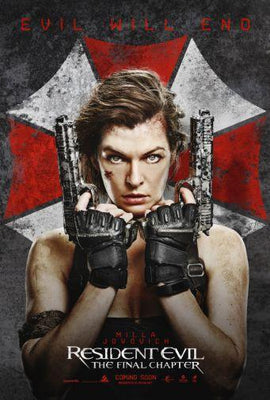 Resident Evil Final Chapter poster 16x24