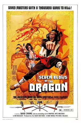 Seven Blows Of Dragon poster 24inx36in The Poster Depot