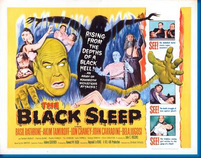 Black Sleep poster 27"x40" The Poster Depot
