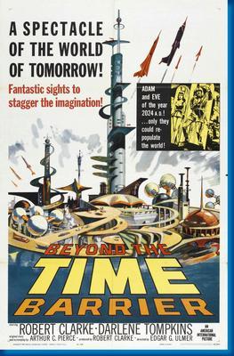 Beyond The Time Barrier poster 27"x40" The Poster Depot