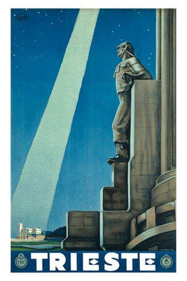 Trieste poster 27in x40in The Poster Depot