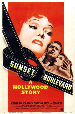Sunset Blvd poster 16in x 24in