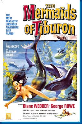 Mermaids Of Tiburon The poster for sale cheap United States USA
