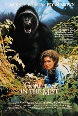 Gorillas In The Mist poster for sale cheap United States USA