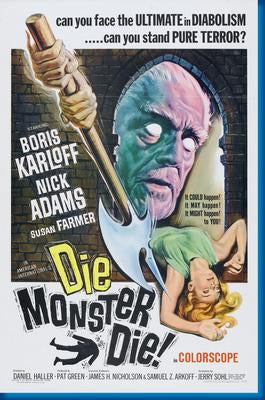 Die Monster Die poster for sale cheap United States USA