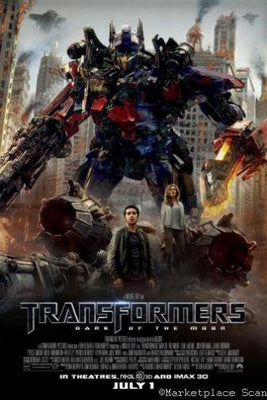 Transformers Dark Of The Moon poster 27x40 The Poster Depot