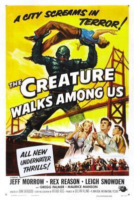 Creature Walks Among Us Movie Poster Metal Poster Choose Style The Poster Depot