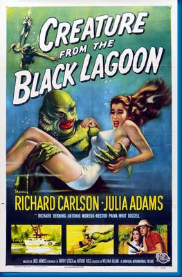 Creature From The Black Lagoon poster for sale cheap United States USA
