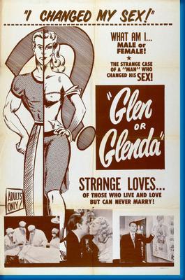 Glen Or Glenda poster 27"x40" The Poster Depot