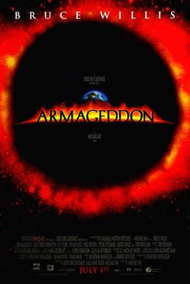 Armageddon Metal Movie Poster 8in x 12in