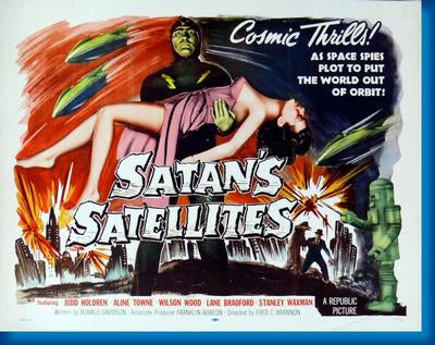 Satans Satellites poster for sale cheap United States USA