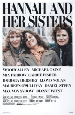 Hannah And Her Sisters poster 24inx36in The Poster Depot