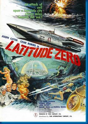Latitude Zero poster 27"x40" The Poster Depot