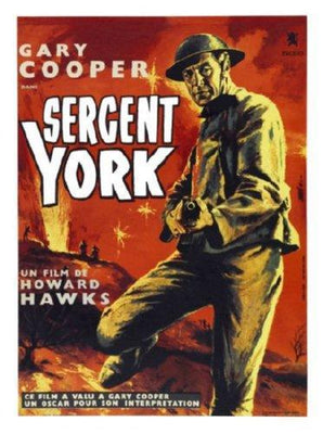 Sergeant York poster 16inx24in 