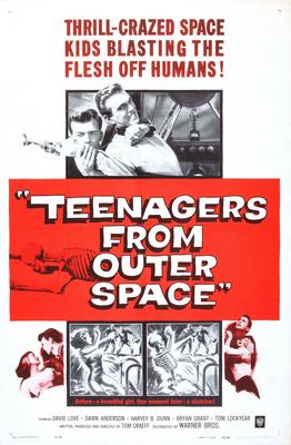 Teenagers From Outer Space poster for sale cheap United States USA