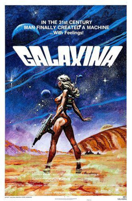 Galaxina movie poster Metal Print 8in x 12in