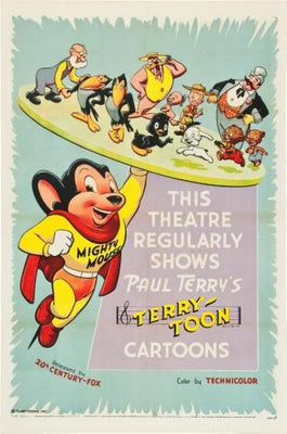 Mighty Mouse poster 24in x 36in for sale cheap United States USA