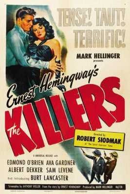 Killers The movie poster Metal Print 8in x 12in