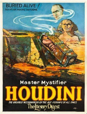 Houdini Buried Alive Poster 16inx24in 