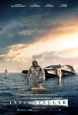 Interstellar Metal Movie Poster 8in x 12in The Poster Depot