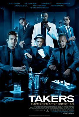 Takers poster 27"x40" The Poster Depot