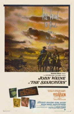 Searchers poster 27inx40in The Poster Depot