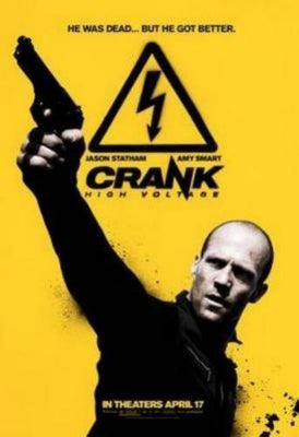 Crank High Voltage poster Jason Statham for sale cheap United States USA