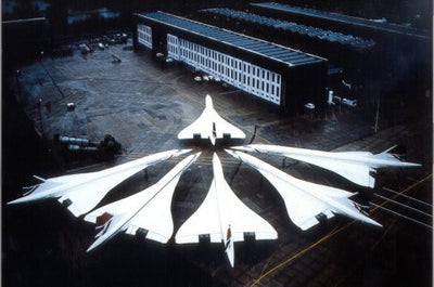 Concordes At Heathrow Poster Concorde 24x36 The Poster Depot