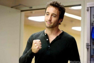 Alex O'Loughlin Metal Print 8in x 12in