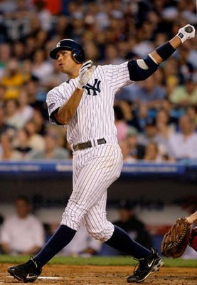 Alex Rodriguez poster tin Metal Print Wall Art