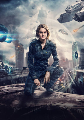 Allegiant Textless Art Metal Print 8inx12in The Poster Depot