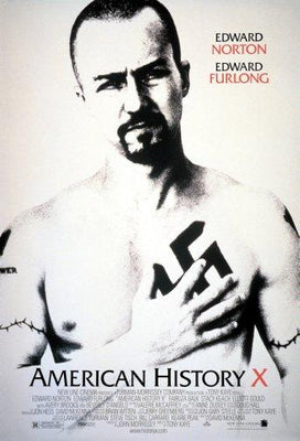 American History X Metal Movie Poster 8in x 12in The Poster Depot