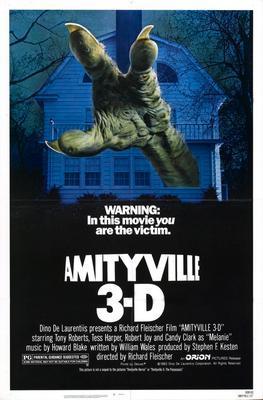 Amityville 3D movie poster Metal Print 8in x 12in