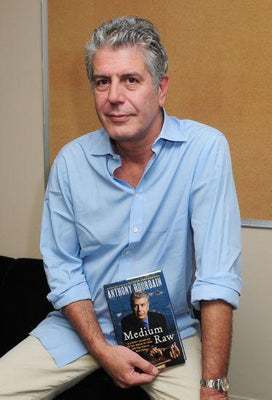 Anthony Bourdain Metal Print 8in x 12in